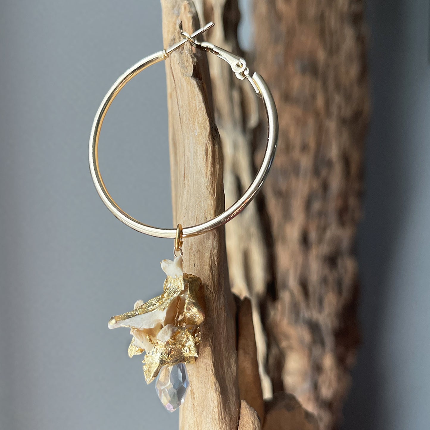 Anchored Bone Earring