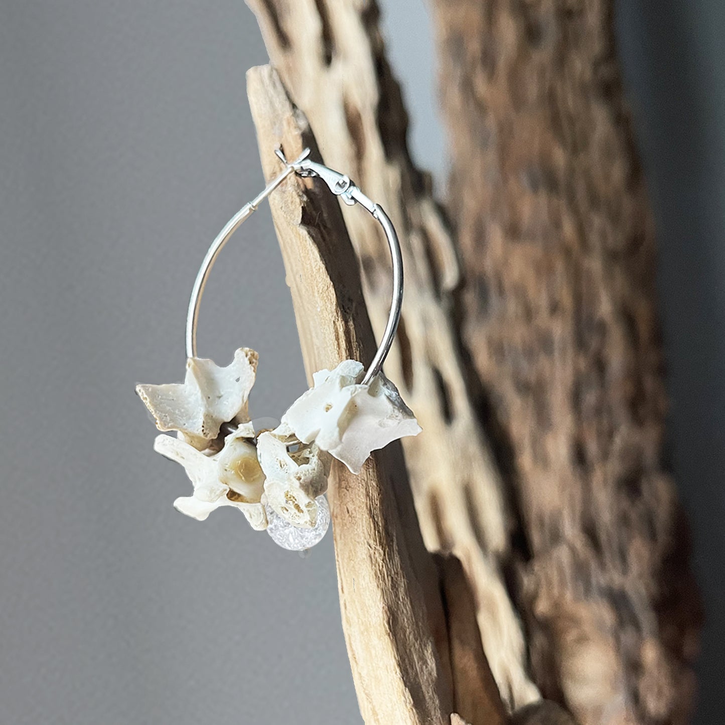 Bone Bouquet Earring