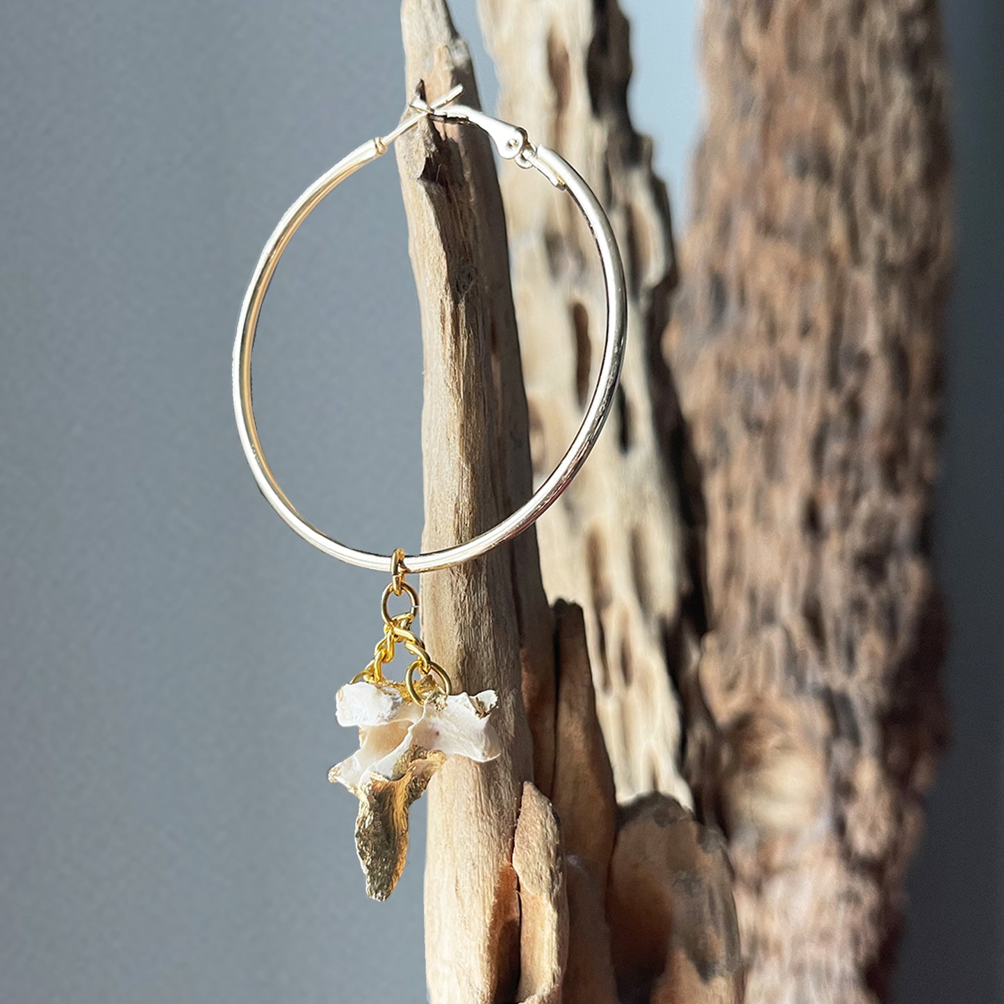 Solitary Bone Earring
